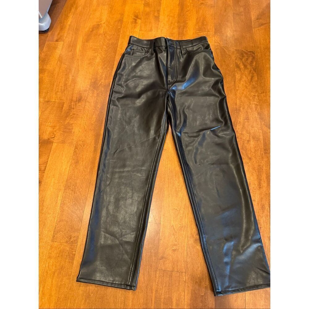 Women’s Abercrombie and Fitch vegan leather pants size 4